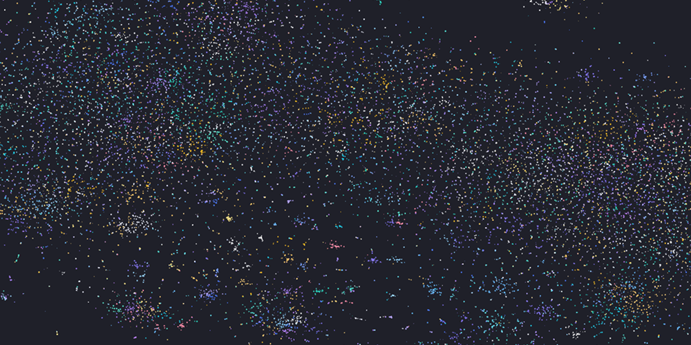 Интерактивная карта Discord серверов