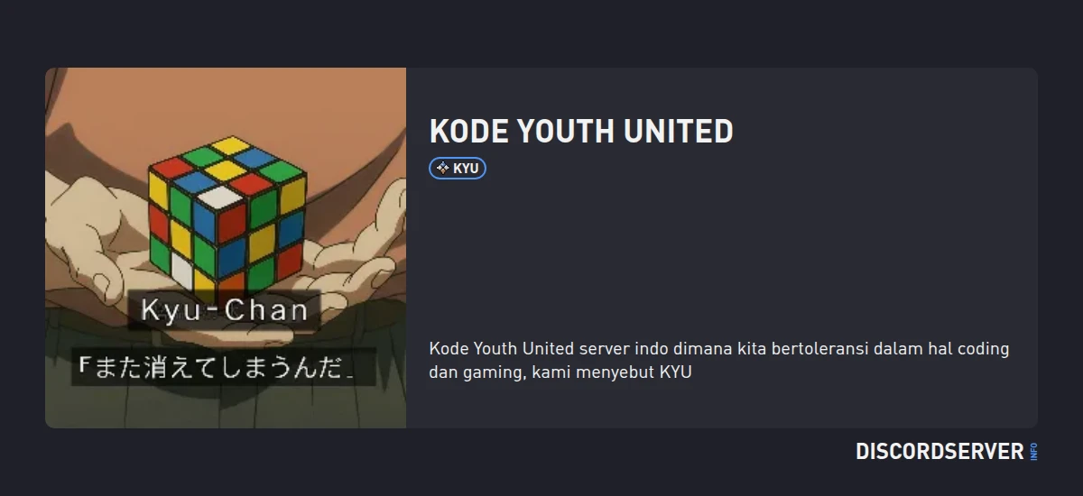 Kode Youth United — мониторинг Discord сервера, статистика и рейтинг